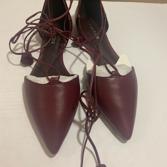 Coach Johnson Leather Soft Shine Calf Laceup 9.5B - Picture 2 of 8